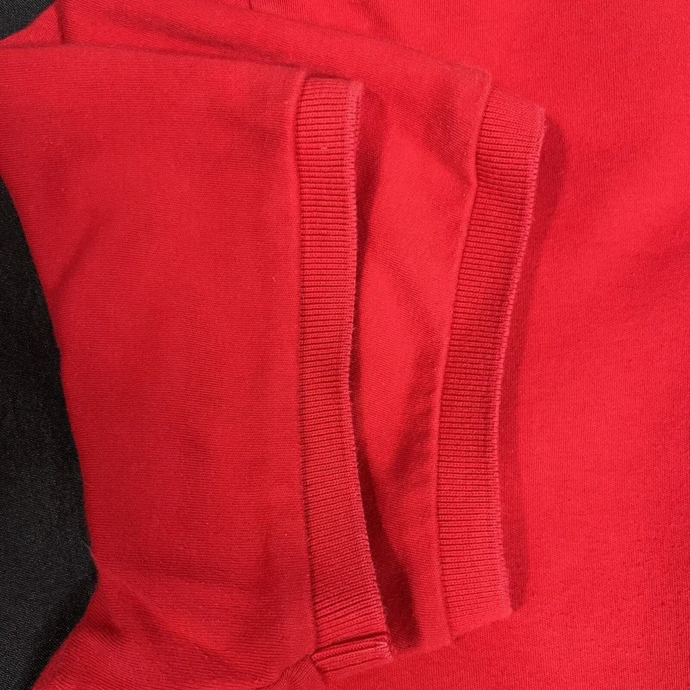 POLO BY RALPH LAUREN Mens Short Sleeve Polo Shirt Size L Red w/ Blue Pony Logo